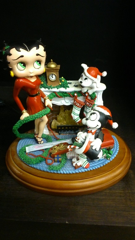 Betty Boop Holiday Heart - Click Image to Close